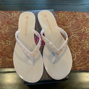 Tory Burch sedona rose Studded Jelly Sandals , size 11,  BNIB, MSRP $128,